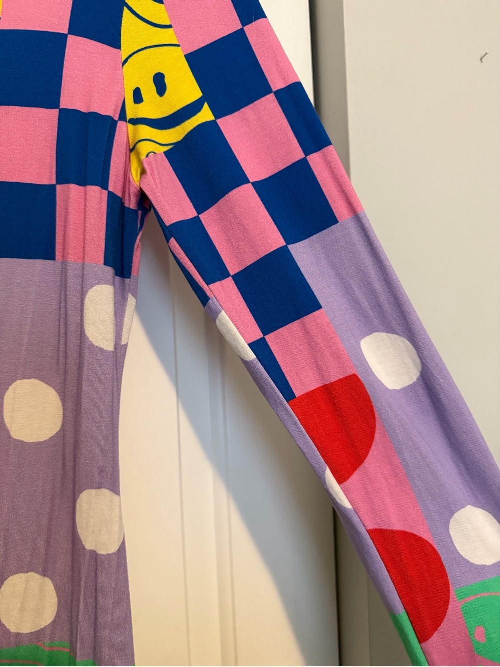 Lazy Oaf Colorblock Pattern Dress - Picture 2 of 6